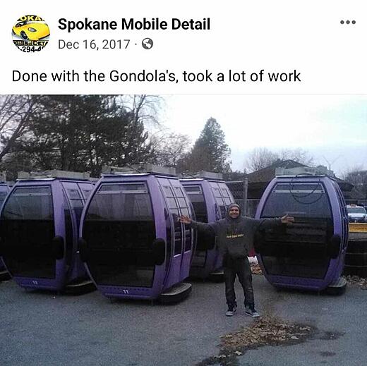 Gondolas need detailing too